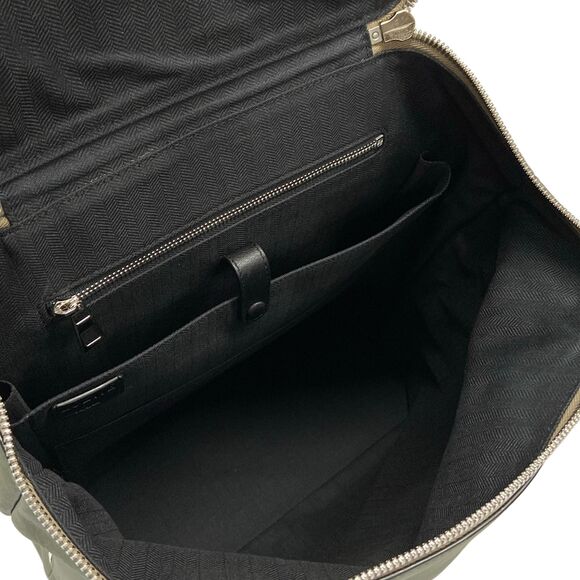 Loewe Goya Backpack Backpack Khaki Gray Beige Black